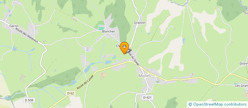 localisation de l'entreprise MADAME JULIE TORCHEUX  MOLLES