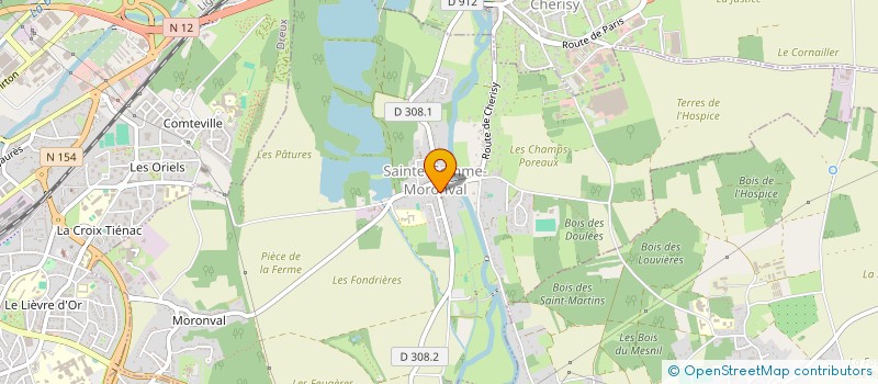 localisation de l'entreprise MADAME JULIE TOUSSAINT à SAINTE-GEMME-MORONVAL