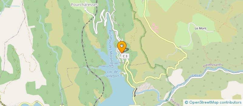 localisation de l'entreprise MADAME JULIE TOUZET  POURCHARESSES