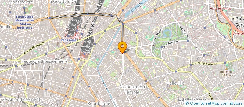 localisation de l'entreprise MADAME JULIE TOXE  PARIS