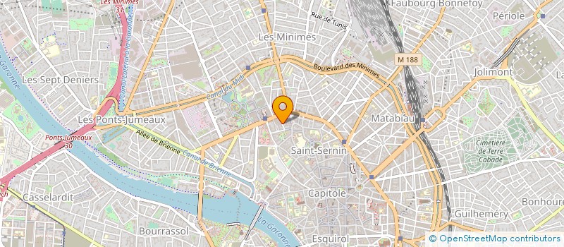 localisation de l'entreprise MADAME JULIE TRAMOIS à TOULOUSE