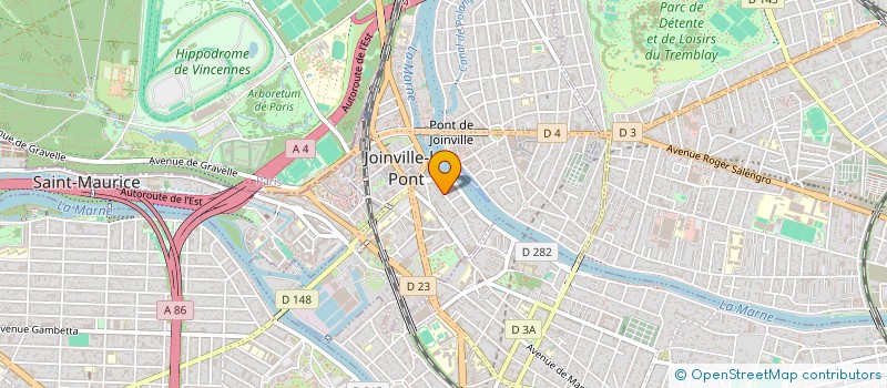 localisation de l'entreprise MADAME JULIE TRANNOY à JOINVILLE-LE-PONT