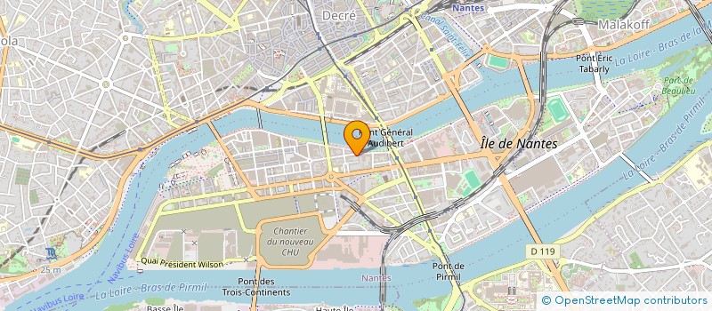 localisation de l'entreprise MADAME JULIE TRIGODET à NANTES