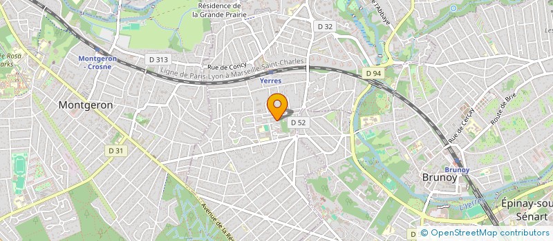 localisation de l'entreprise MADAME JULIE TROTEL  YERRES