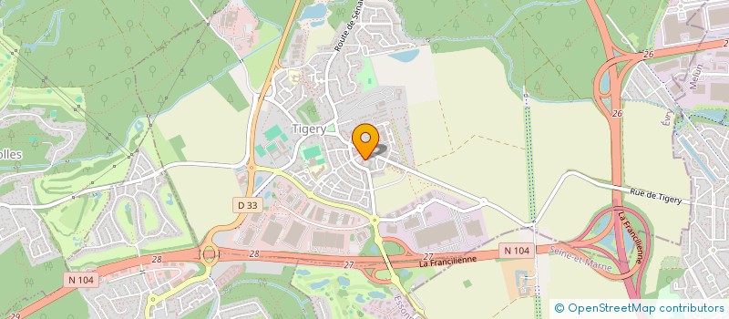 localisation de l'entreprise MADAME JULIE TURBERT  SAVIGNY-LE-TEMPLE