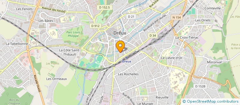 localisation de l'entreprise MADAME JULIE TURGOT à DREUX