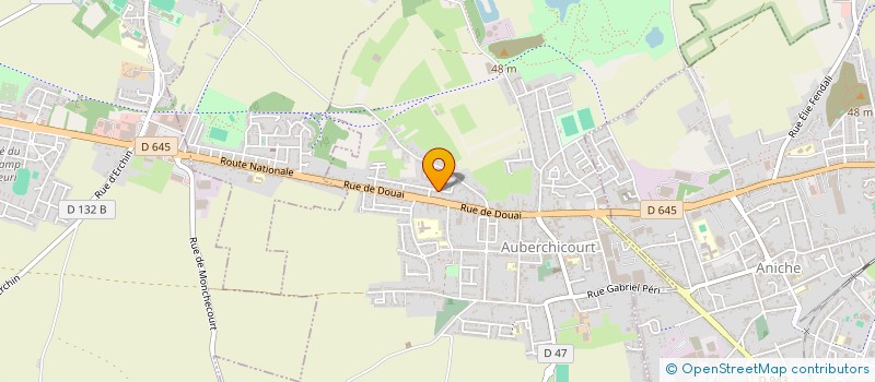 localisation de l'entreprise MADAME JULIE VALANSOMME  AUBERCHICOURT