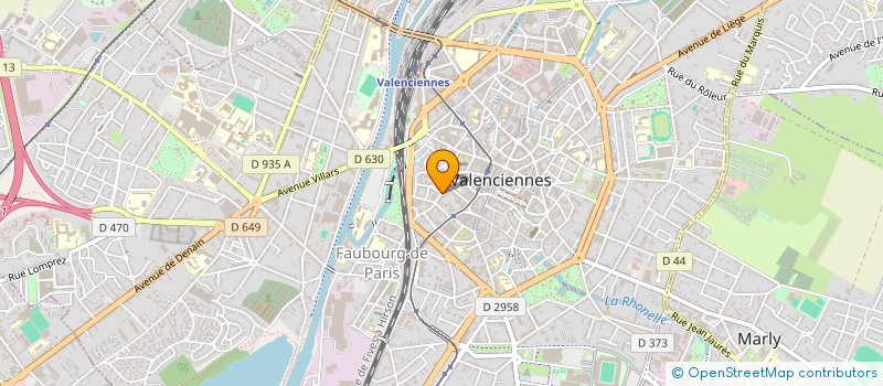 localisation de l'entreprise MADAME JULIE VALLEZ à VALENCIENNES