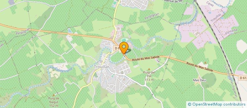 localisation de l'entreprise MADAME JULIE VAN DAMME  TROUILLAS
