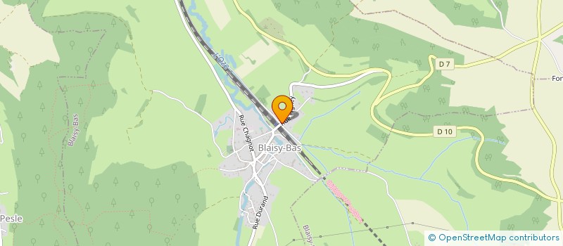 localisation de l'entreprise MADAME JULIE VAN TROOSTENBERGHE  BLAISY-BAS