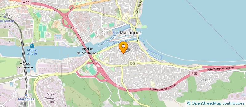 localisation de l'entreprise MADAME JULIE VANKERCKHOVEN à MARTIGUES