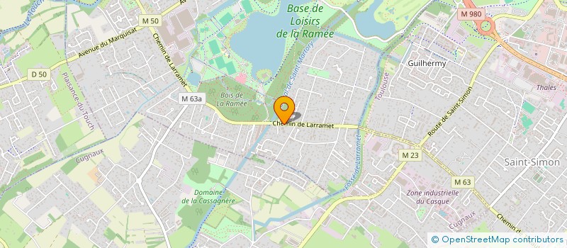 localisation de l'entreprise MADAME JULIE VANTREPOTTE  TOURNEFEUILLE