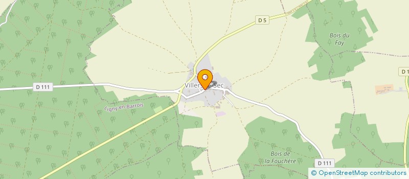 localisation de l'entreprise MADAME JULIE VARNIER  VILLERS-LE-SEC