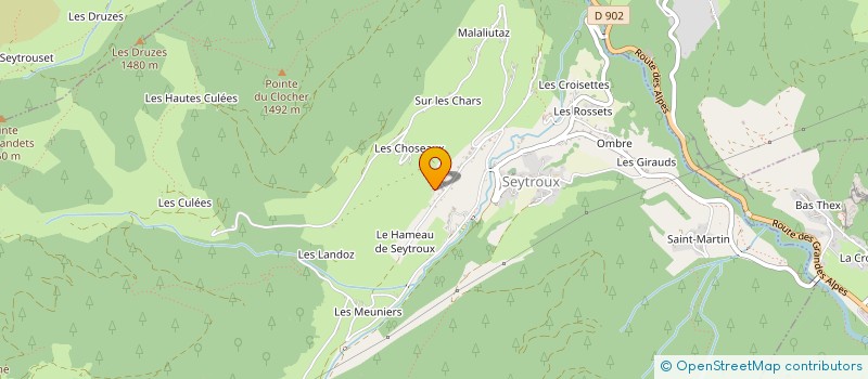 localisation de l'entreprise MADAME JULIE VASSEUR  SEYTROUX