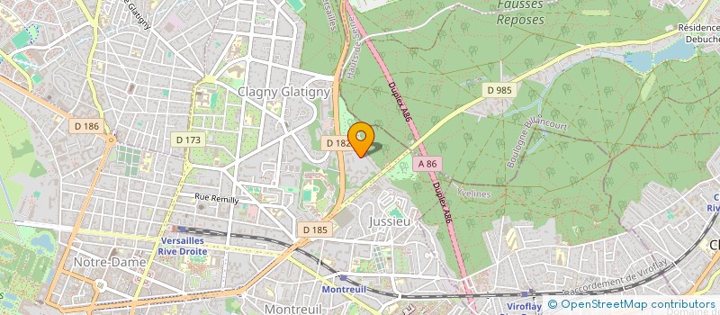 localisation de l'entreprise MADAME JULIE VASSEUR à VERSAILLES