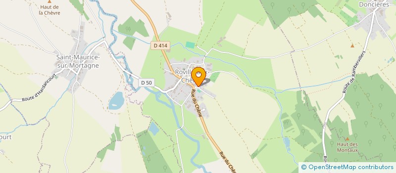 localisation de l'entreprise MADAME JULIE VAUBOURG  ROVILLE-AUX-CHENES