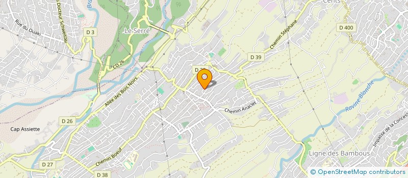 localisation de l'entreprise MADAME JULIE VEGA  SAINT-PIERRE