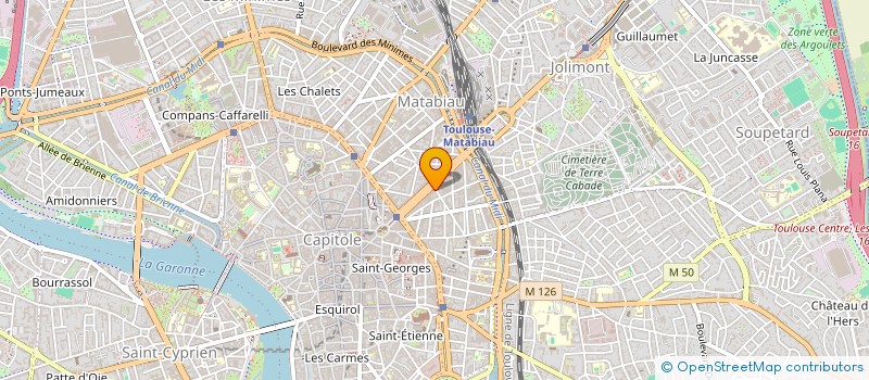 localisation de l'entreprise MADAME JULIE VEILER à TOULOUSE