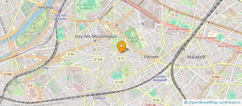 localisation de l'entreprise MADAME JULIE VEISSEIRE à ISSY-LES-MOULINEAUX