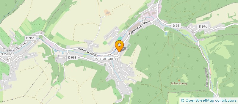 localisation de l'entreprise MADAME JULIE VENIER  TROISFONTAINES
