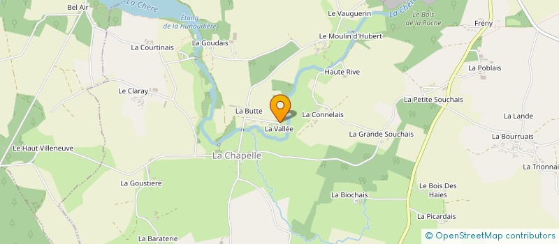 localisation de l'entreprise MADAME JULIE VENTROUX  SAINT-AUBIN-DES-CHATEAUX