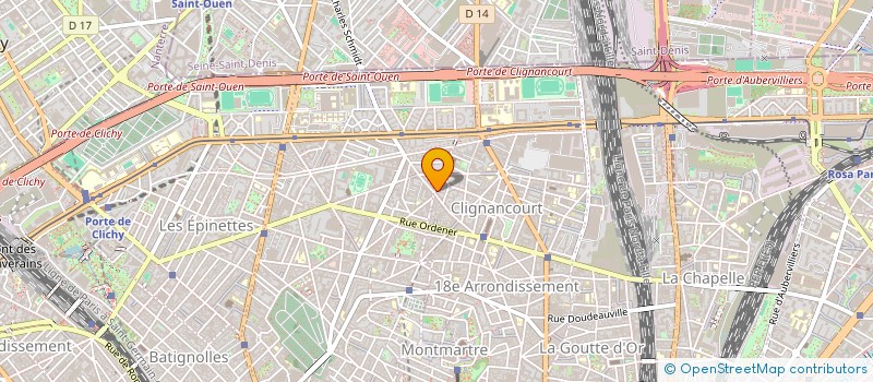 localisation de l'entreprise MADAME JULIE VERDIER  PARIS