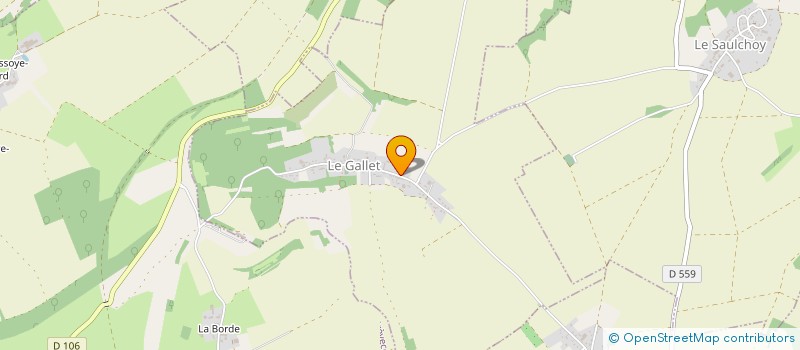 localisation de l'entreprise MADAME JULIE VERDUYN  LE GALLET