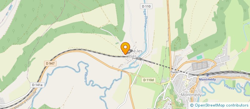 localisation de l'entreprise MADAME JULIE VERET à THONNE-LES-PRES