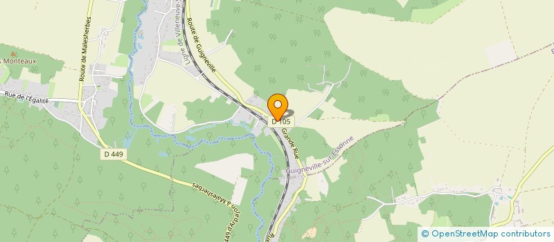 localisation de l'entreprise MADAME JULIE VERGEOT  BOISSY-LE-CUTTE