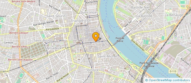 localisation de l'entreprise MADAME JULIE VERSAPUECH  BORDEAUX