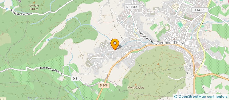 localisation de l'entreprise MADAME JULIE VIALA  CLERMONT-L'HERAULT