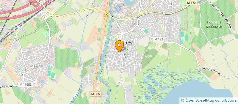 localisation de l'entreprise MADAME JULIE VIDAL à LATTES