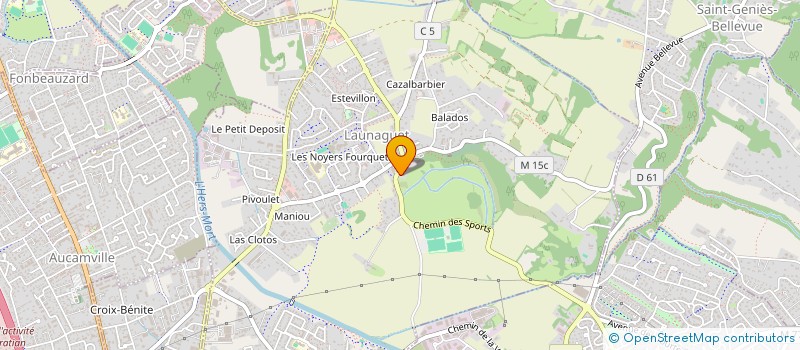 localisation de l'entreprise MADAME JULIE VIDAL  LAUNAGUET