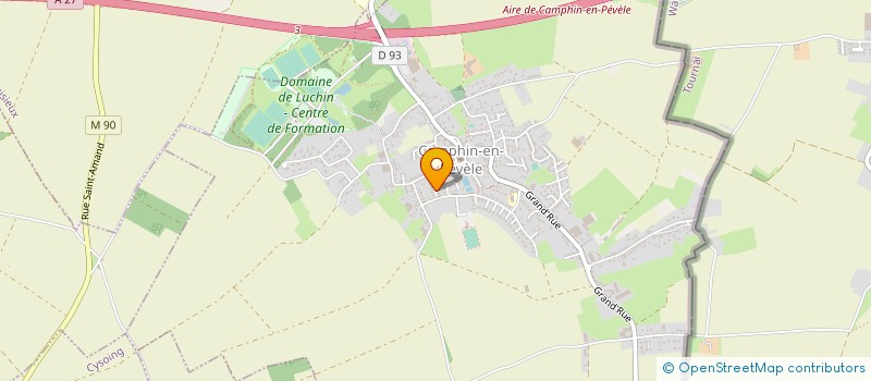 localisation de l'entreprise MADAME JULIE VIDON à CAMPHIN-EN-PEVELE
