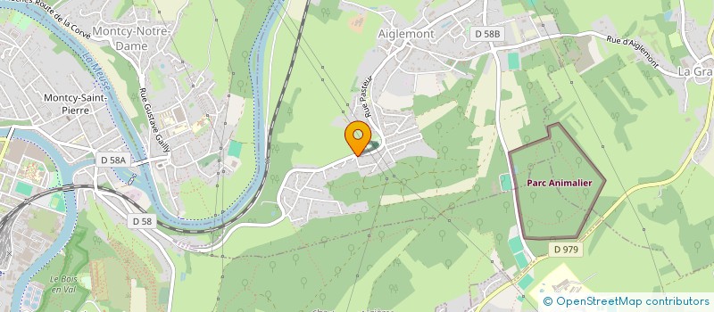 localisation de l'entreprise MADAME JULIE VIET  AIGLEMONT