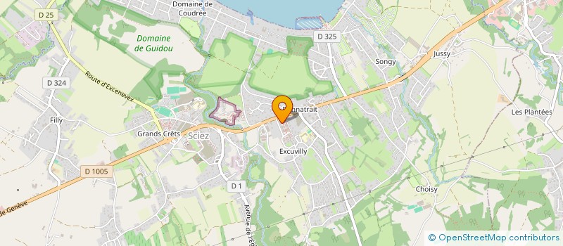 localisation de l'entreprise MADAME JULIE VIGNAUD  SCIEZ