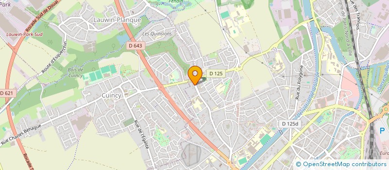 localisation de l'entreprise MADAME JULIE VILLOTEAU à DOUAI