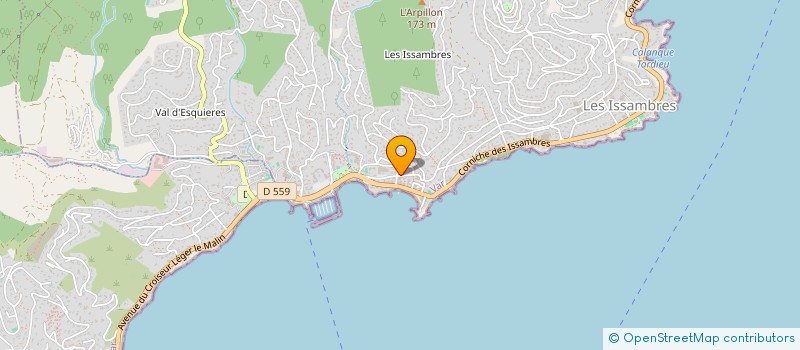 localisation de l'entreprise MADAME JULIE VINCIGUERRA à ROQUEBRUNE-SUR-ARGENS