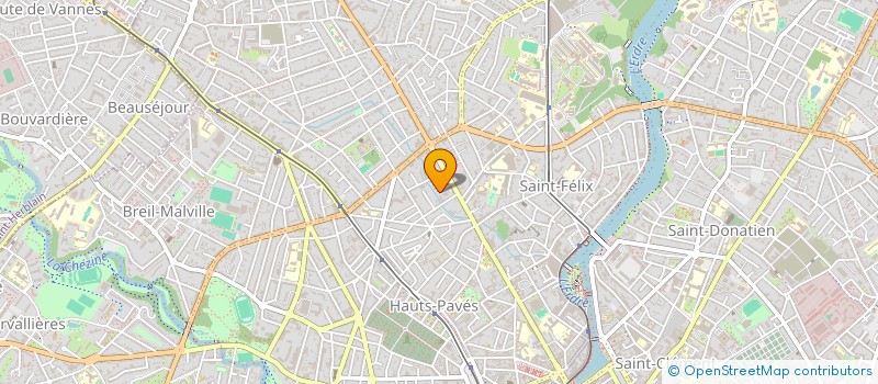 localisation de l'entreprise MADAME JULIE VO DINH à NANTES