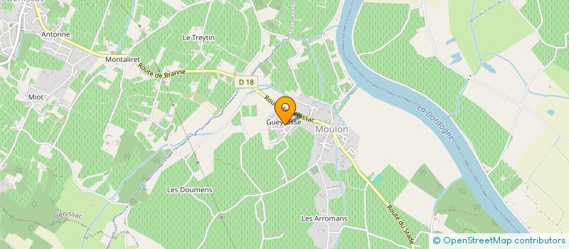 localisation de l'entreprise MADAME JULIE VOUZELAUD à MOULON