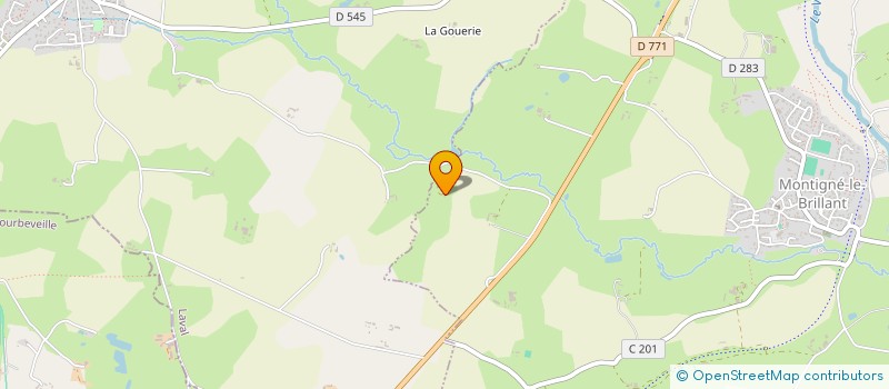 localisation de l'entreprise MADAME JULIE WAELKENS  MONTIGNE-LE-BRILLANT