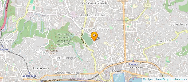 localisation de l'entreprise MADAME JULIE WALCH  CANNES