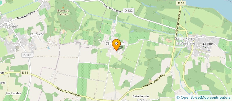 localisation de l'entreprise MADAME JULIE WALKER  BRISSAC LOIRE AUBANCE