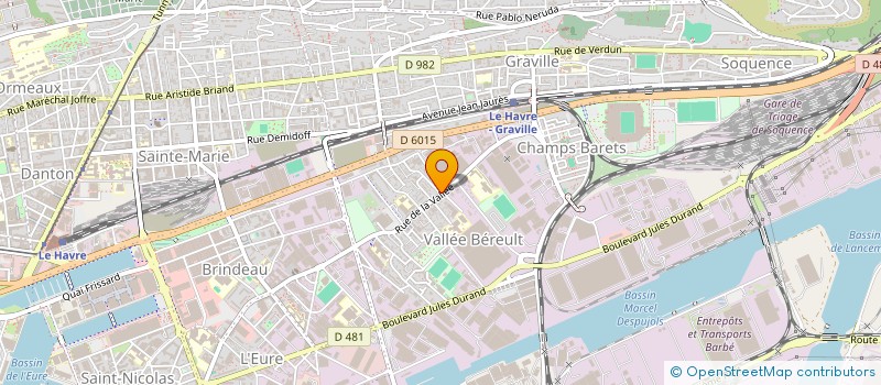 localisation de l'entreprise MADAME JULIE WANG à LE HAVRE