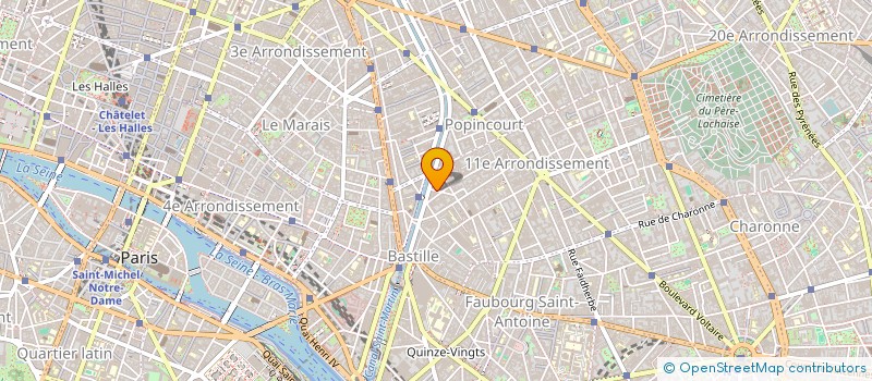 localisation de l'entreprise MADAME JULIE WEINBERGER  PARIS