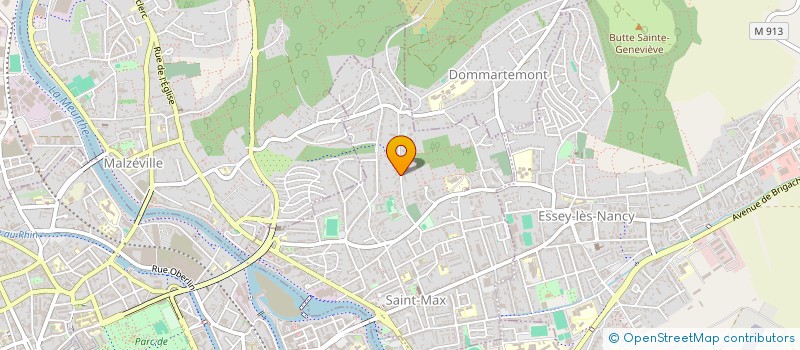 localisation de l'entreprise MADAME JULIE WEISS  SAINT-MAX