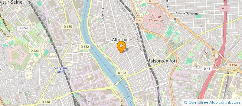 localisation de l'entreprise MADAME JULIE YAICH à ALFORTVILLE