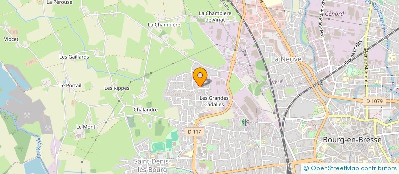 localisation de l'entreprise MADAME JULIE YANG à SAINT-DENIS-LES-BOURG