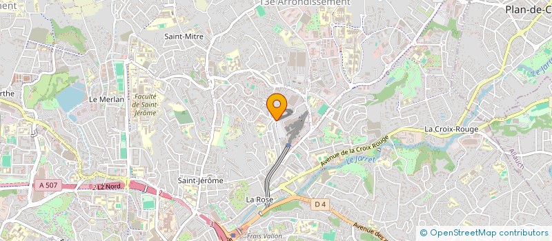 localisation de l'entreprise MADAME JULIE YERANOTSIAN à MARSEILLE