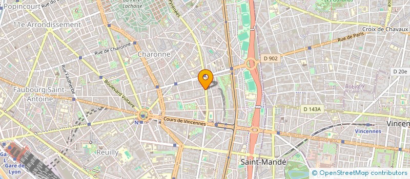 localisation de l'entreprise MADAME JULIE ZEITOUN  LA CRAU